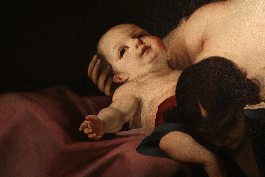 La carità - dettaglio